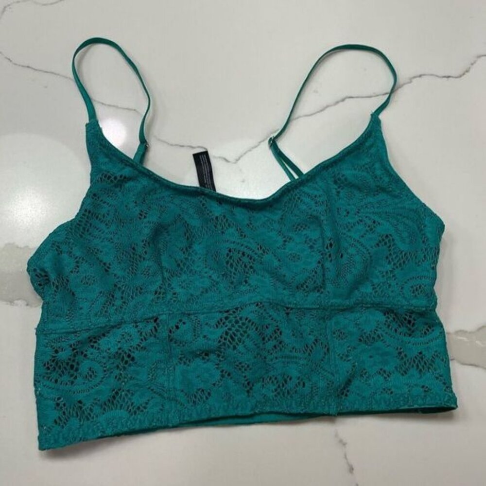 Urban Outfitters bralette sz S teal blue